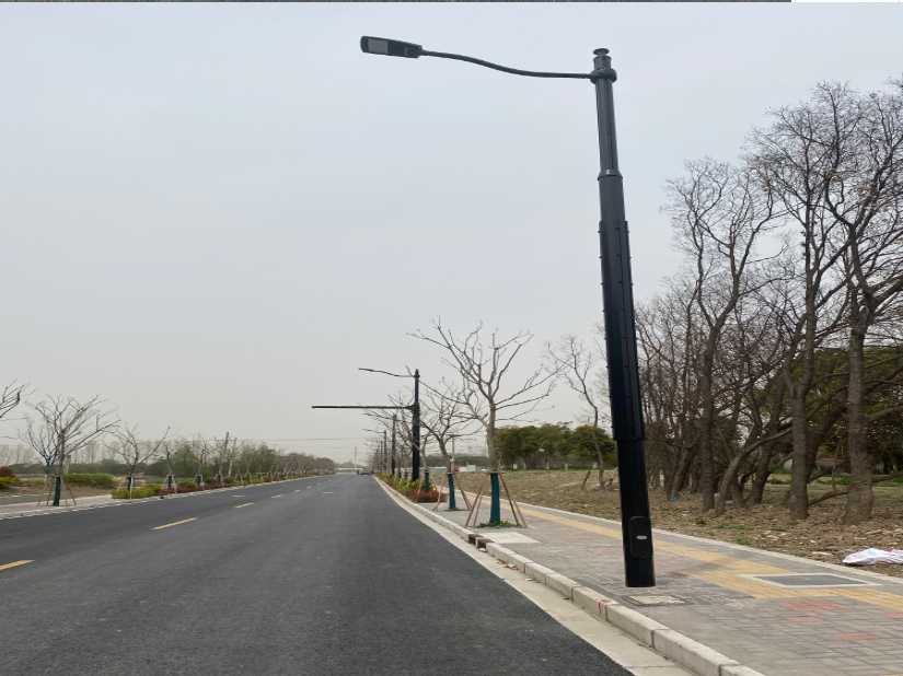 米东区上海综合杆 太阳能路灯工程