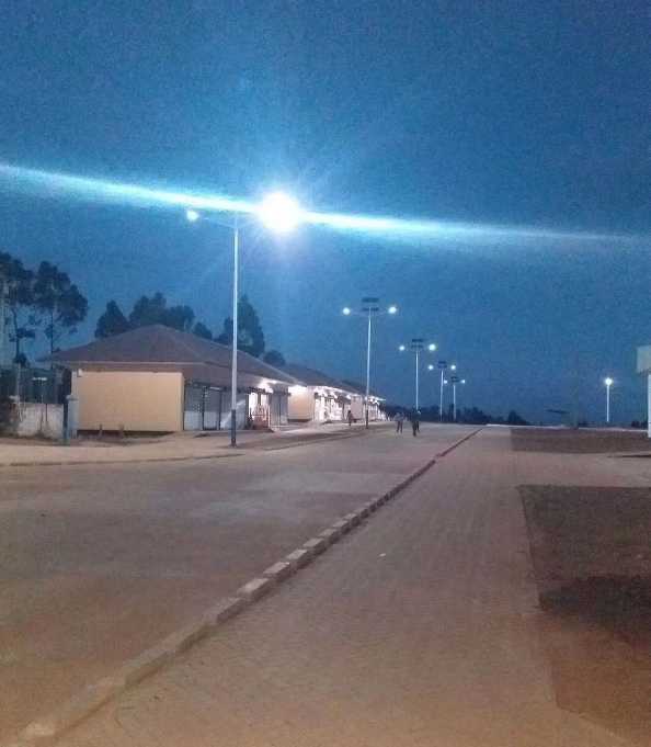 米东区非洲科特迪瓦太阳能路灯工程